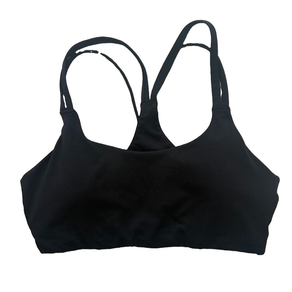 Fabletics Size Medium Black NWOT Sports Bra Athletic